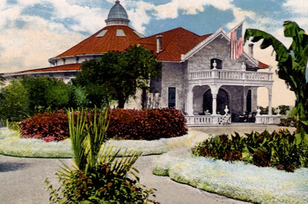 The ‘rotunda’ at Napa Soda Springs in 1920